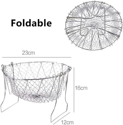 Kitchen Foldable Frying Basket