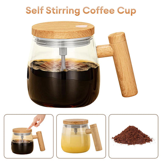 Electric mixing cup