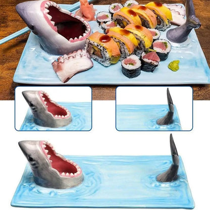 shark shaped plate