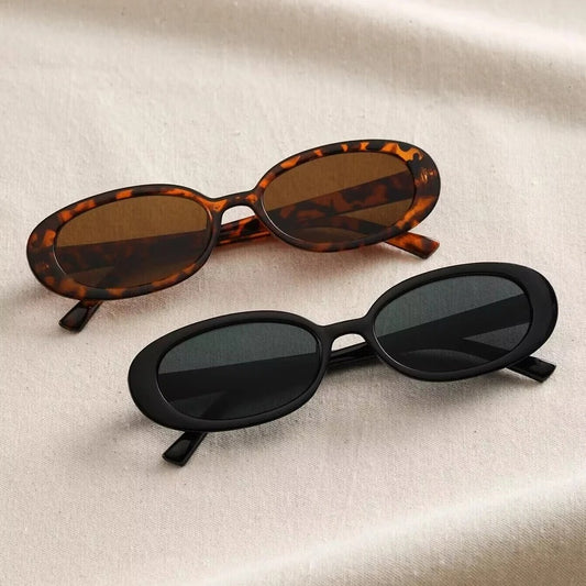 Vintage Oval Sunglasses