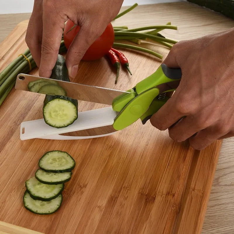 2 in 1 Salad Chopper Vegetable Cutter