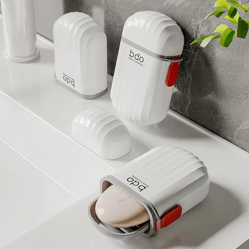 Portable Plastic Soap Case