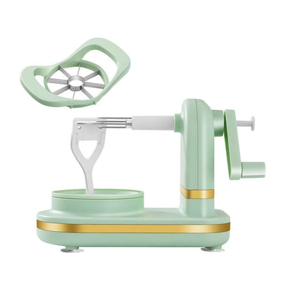 Hand Crank Fruit Peeler + Apple slicer