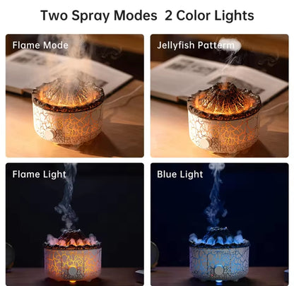 Flame Volcano Aromatherapy Humidifiers Diffuser